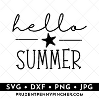 Hello Summer with Divider