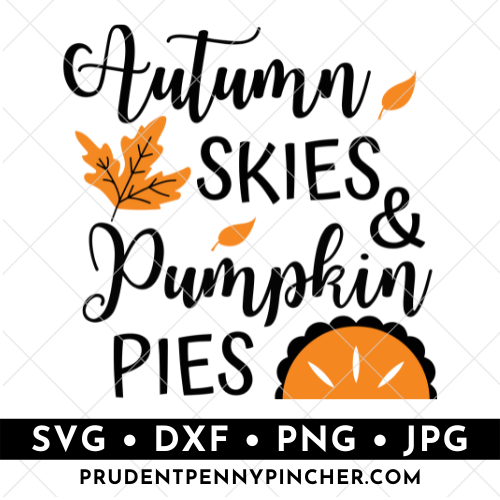 Autumn Skies and Pumpkin Pies